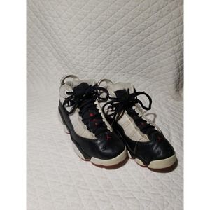 NIKE AIR JORDAN 6 RINGS GS Youth Sz 3Y US Black Red White 323419-008